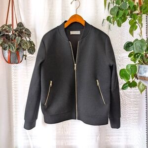 Everlane The Street fleece bomber jacket, xs